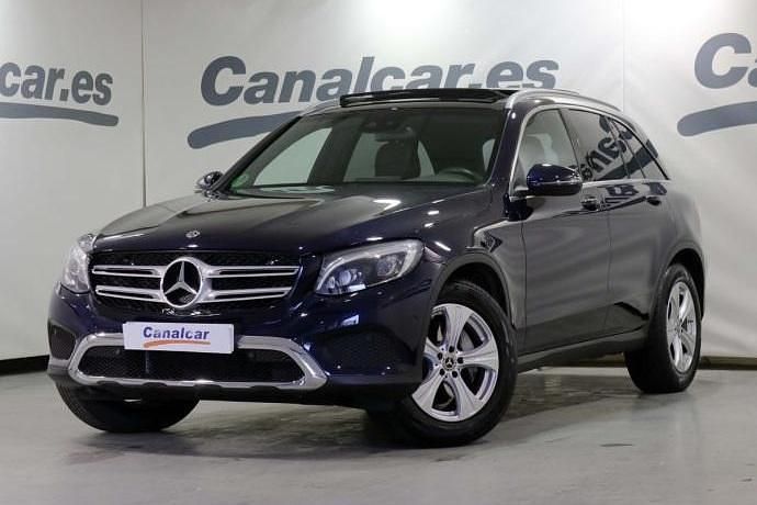 Azul Usado 2017 Mercedes GLC220 SUV | 24.789 € (Super precio) - Imagen 1/4