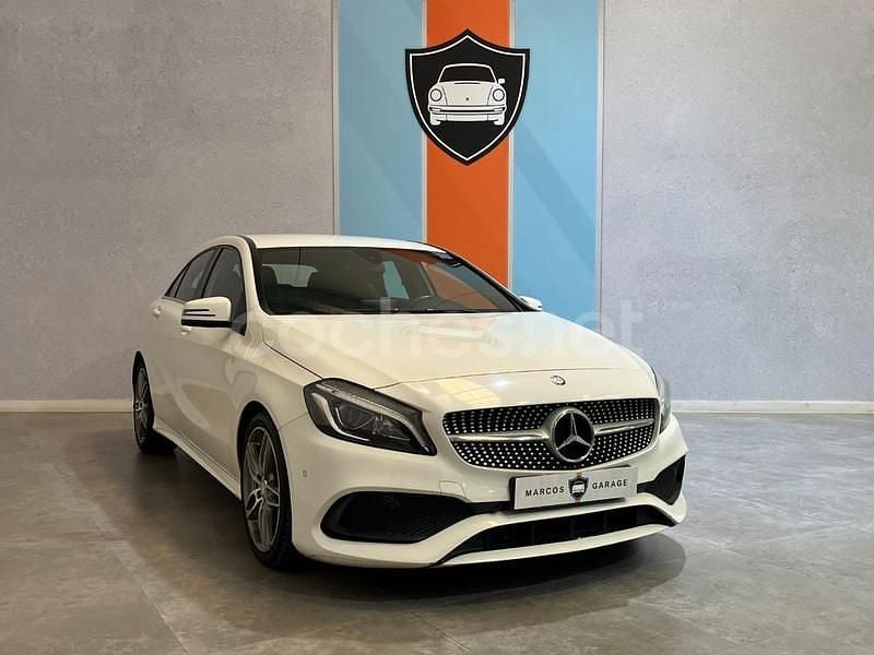 Blanco Usado 2016 Mercedes A200 AMG line Berlina | 16.990 € (Buen precio) - Imagen 1/4