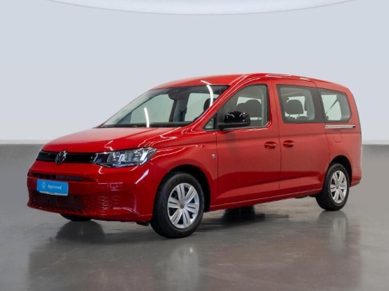 Rojo Usado 2024 VW Caddy Maxi Monovolumen | 26.500 € (Buen precio) - Imagen 1/4