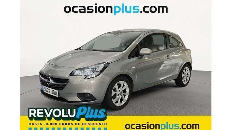 Gris Usado 2015 Opel Corsa Selective Utilitario | 7200 € (Precio justo) - Imagen 1/4