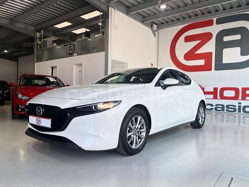 Usado Mazda 3 Prime-Line 140 CV (102 kW) 2024 Blanco Berlina