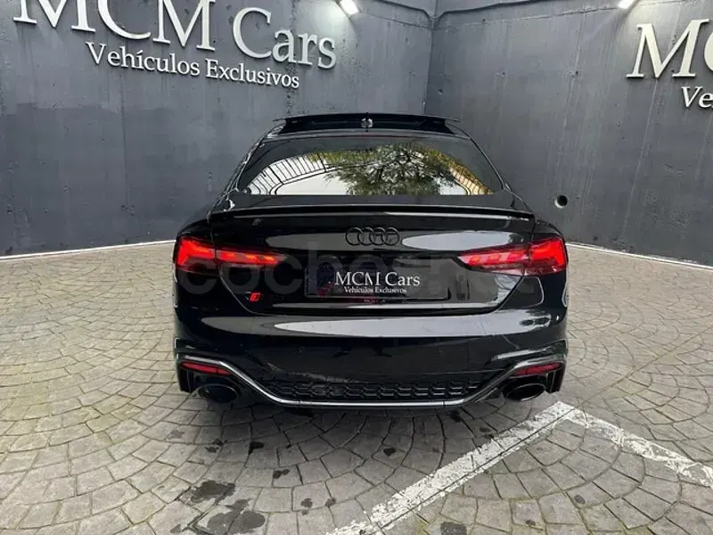 Usado Audi RS5 Sportback Exclusive 450 CV (330 kW) 2021 Negro Berlina