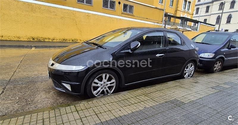 Usado Honda Civic Sport 140 CV (102 kW) 2009 Negro Berlina