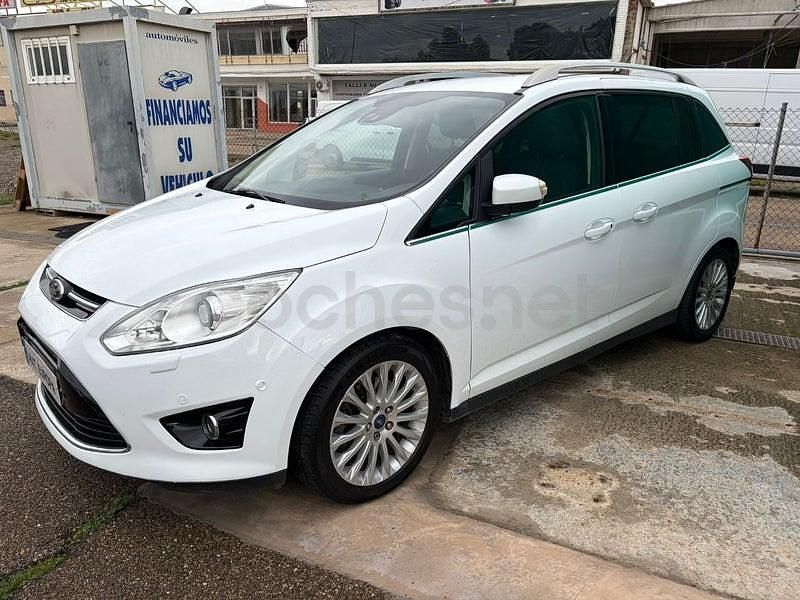 Usado Ford C-MAX Titanium 115 CV (84 kW) 2014 Blanco Monovolumen