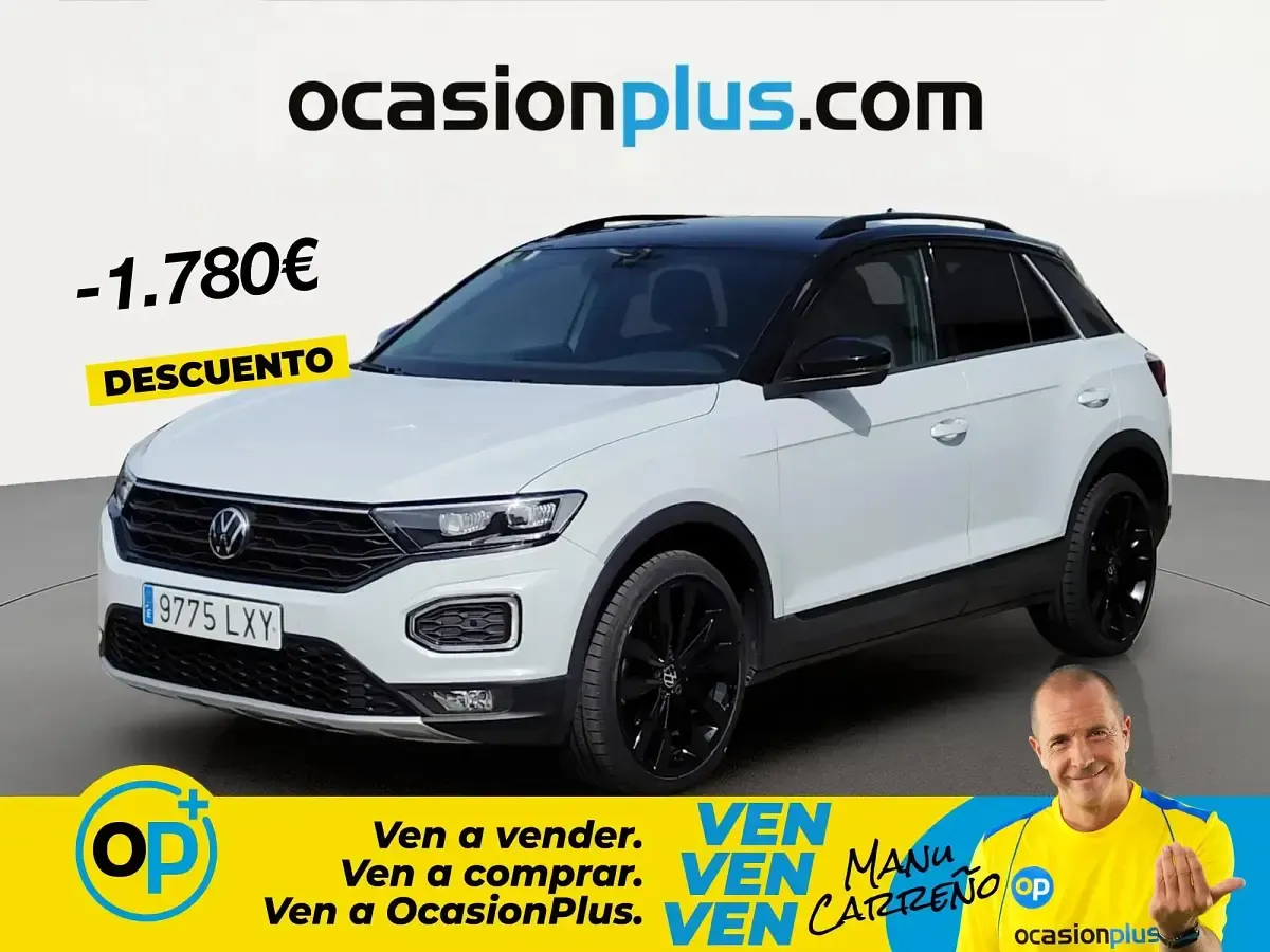 Usado VW T-Roc Sportline 150 CV (110 kW) 2022 Blanco SUV