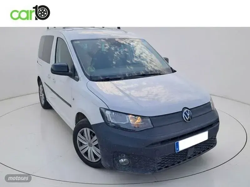 Usado VW Caddy 122 CV (89 kW) 2021 Blanco Monovolumen