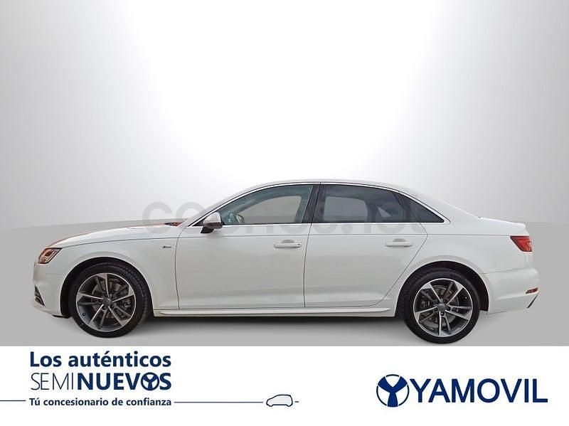 Usado Audi A4 S-Line 150 CV (110 kW) 2018 Blanco Berlina
