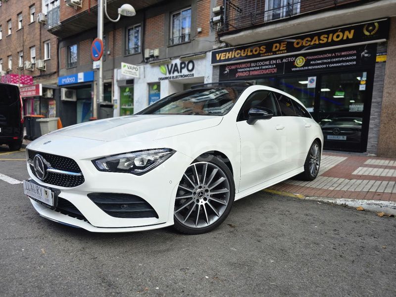 Blanco Usado 2021 Mercedes CLA180 Shooting Brake Familiar | 31.499 € (Un poco caro) - Imagen 1/4