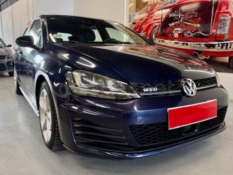 Usado VW Golf VII GTD 184 CV (135 kW) 2015 Azul Berlina