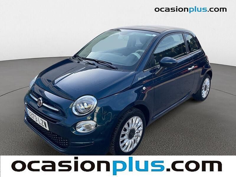 Usado Fiat 500 Dolcevita 70 CV (51 kW) 2022 Azul Descapotable