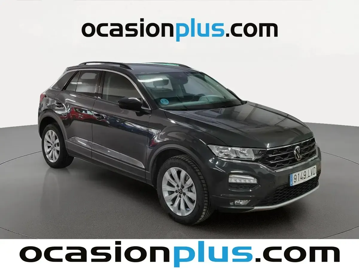 Usado VW T-Roc Advance 150 CV (110 kW) 2021 Gris SUV