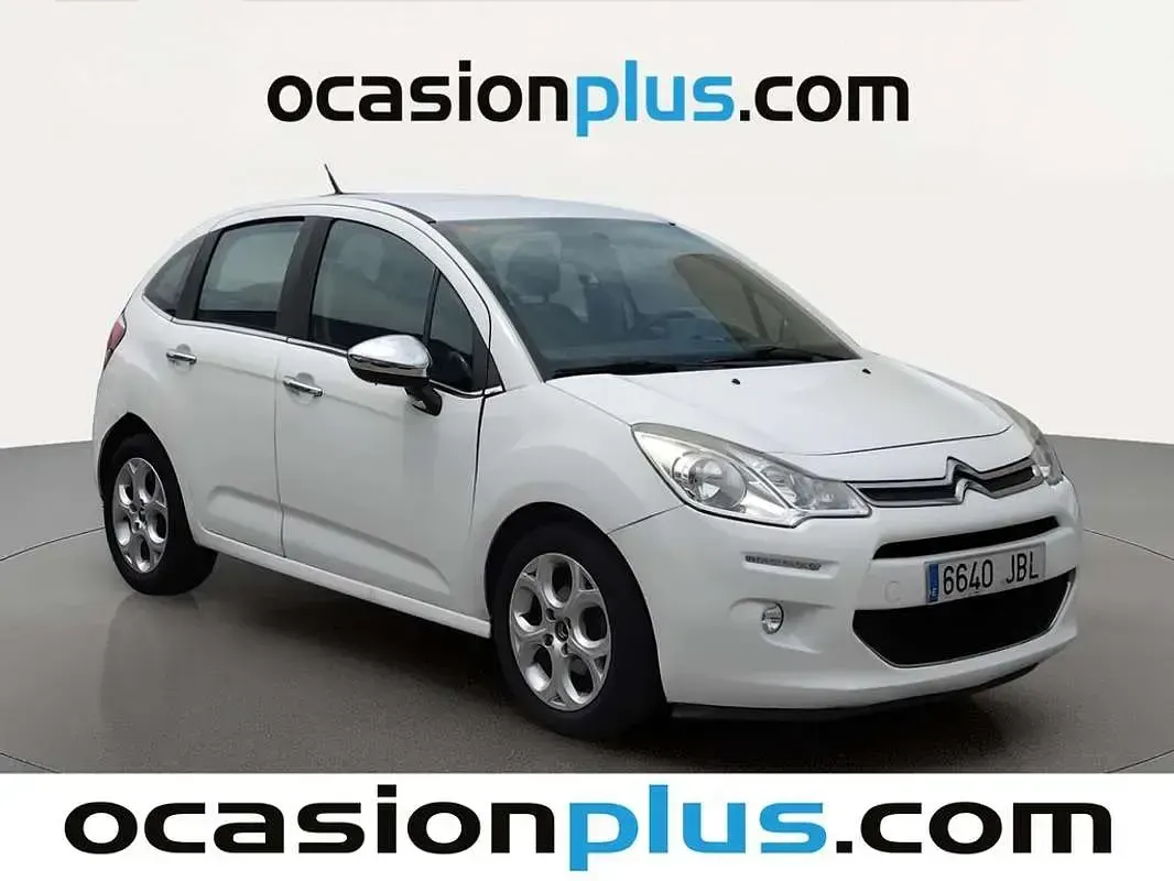Usado Citroën C3 PureTech 82 CV (60 kW) 2014 Blanco Utilitario