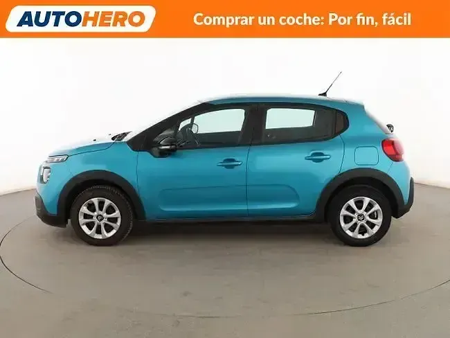 Usado Citroën C3 Live 102 CV (75 kW) 2020 Azul Utilitario