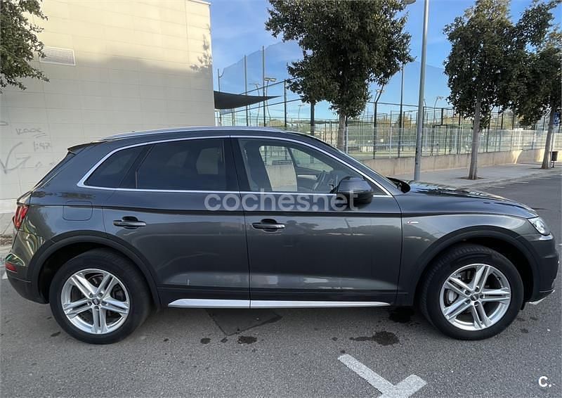 Usado Audi Q5 S-Line 190 CV (139 kW) 2017 Gris / plata SUV