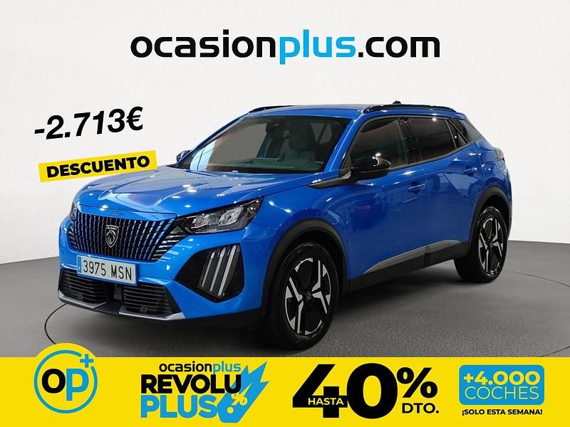 Usado Peugeot 2008 Allure 130 CV (95 kW) 2024 Azul SUV