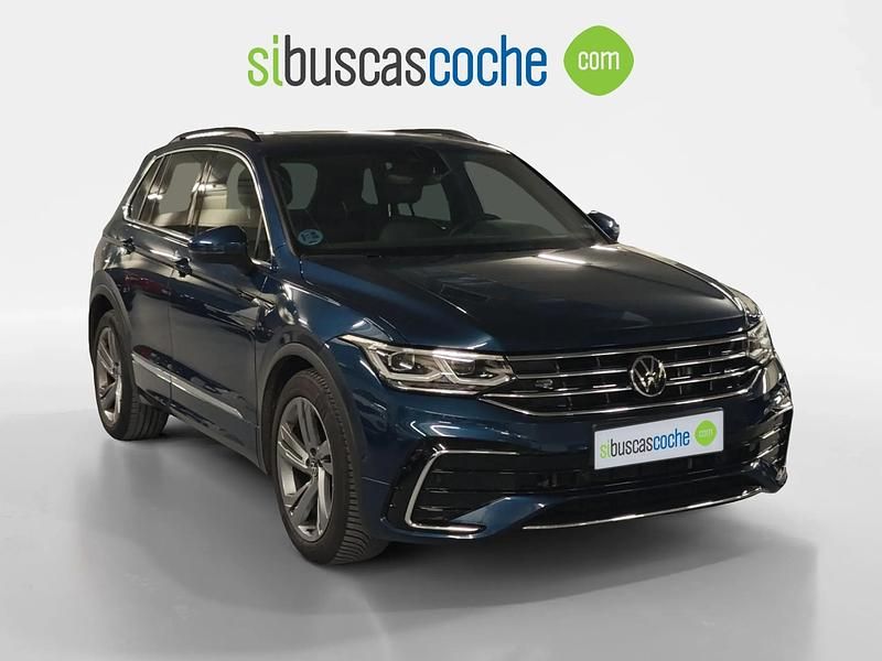 Usado VW Tiguan R-line 150 CV (110 kW) 2022 Azul SUV