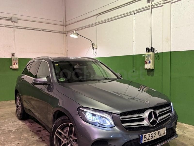 Usado Mercedes GLC220 170 CV (125 kW) 2017 Gris / plata SUV
