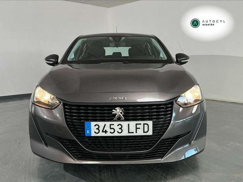 Usado Peugeot 208 Active 75 CV (55 kW) 2020 Negro Utilitario