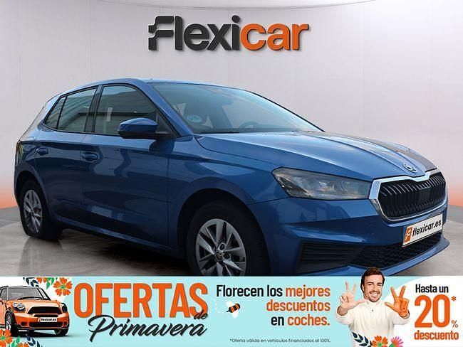 Usado Skoda Fabia Active 95 CV (69 kW) 2022 Azul Berlina
