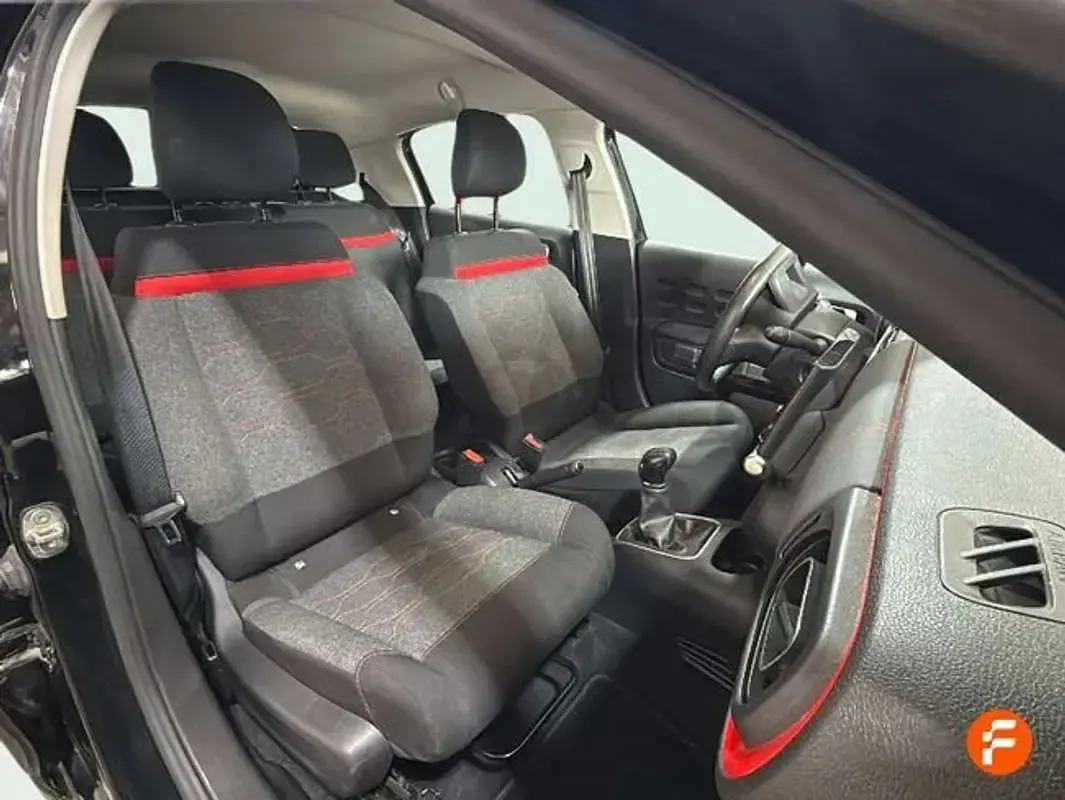 Usado Citroën C3 Feel 99 CV (72 kW) 2017 Negro Utilitario