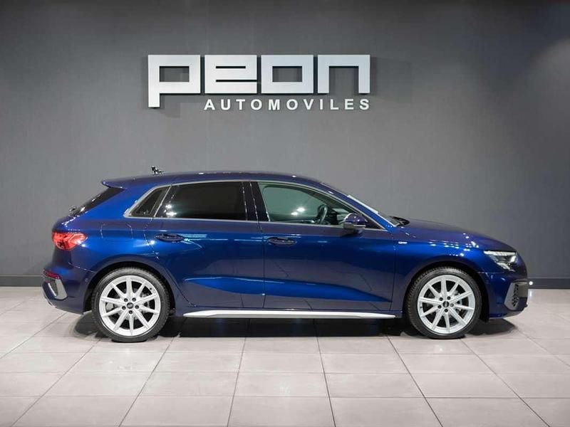 Usado Audi A3 Sportback S-Line 150 CV (110 kW) 2023 Azul Utilitario