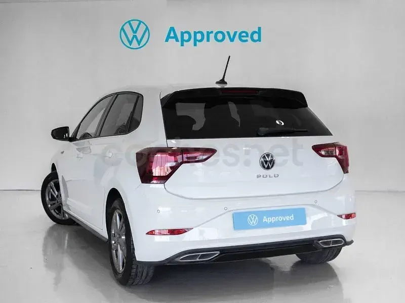 Usado VW Polo R-line 95 CV (69 kW) 2022 Blanco Utilitario
