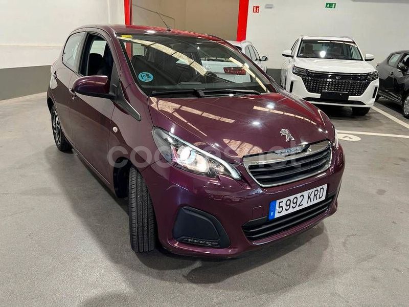 Granate Usado 2018 Peugeot 108 Active Utilitario | 7900 € (Buen precio) - Imagen 1/4