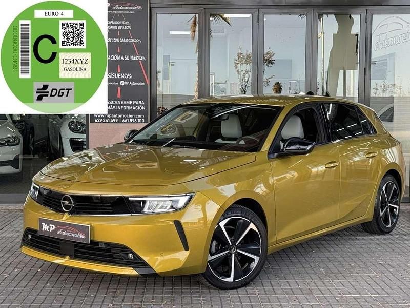 Amarillo Usado 2023 Opel Astra Elegance Utilitario | 16.990 € (Precio justo) - Imagen 1/4