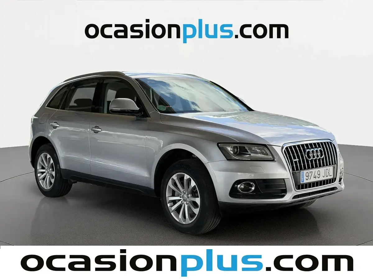 Usado Audi Q5 Advanced Plus 190 CV (139 kW) 2015 Gris plata SUV
