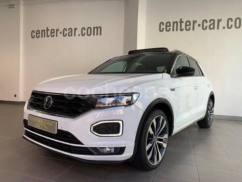 Blanco Usado 2021 VW T-Roc R-line SUV | 27.900 € (Caro) - Imagen 1/4