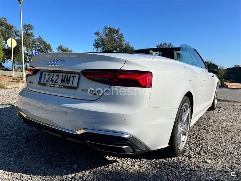 Usado Audi A5 Cabriolet 265 CV (194 kW) 2022 Blanco Descapotable