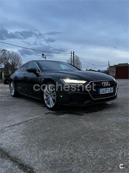 Usado Audi A7 286 CV (210 kW) 2019 Negro Berlina