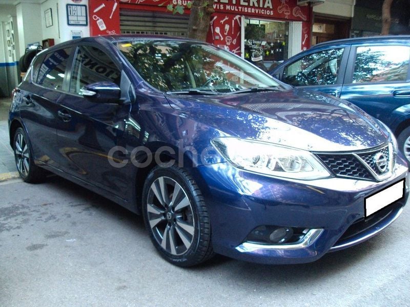 Usado Nissan Pulsar Acenta 110 CV (80 kW) 2014 Azul Utilitario