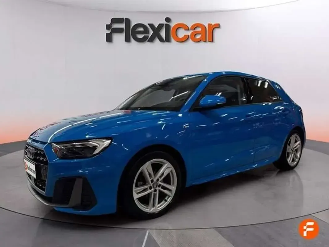 Usado Audi A1 Sportback S-Line 150 CV (110 kW) 2021 Azul Utilitario