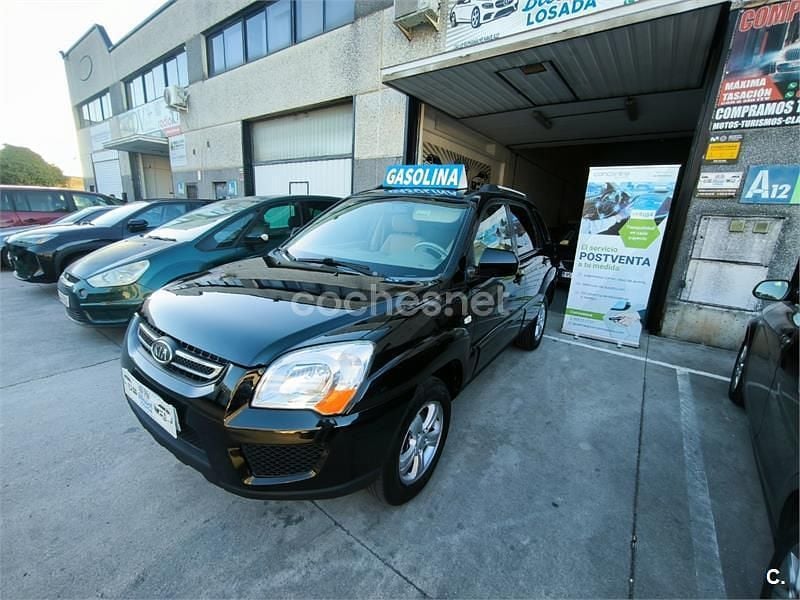 Usado Kia Sportage 142 CV (104 kW) 2008 Negro SUV