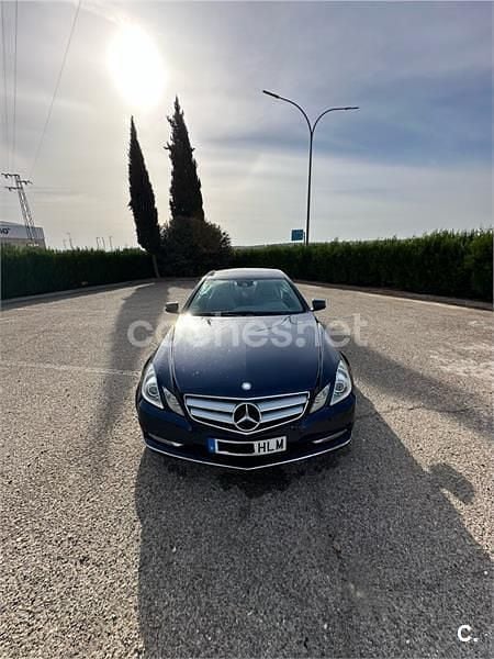 Usado Mercedes E350 Elegance 231 CV (169 kW) 2012 Azul Coupe