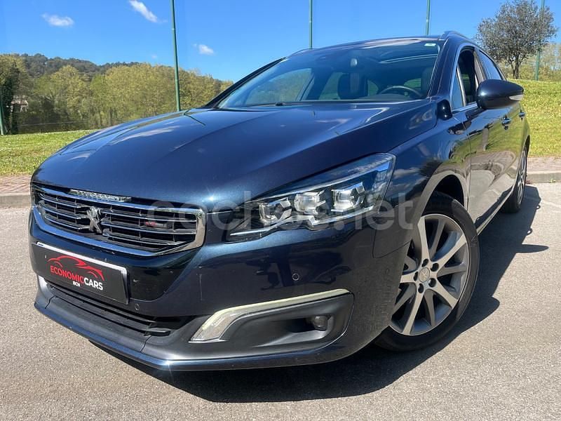 Negro Usado 2017 Peugeot 508 SW GT-line Familiar | 9990 € (Precio justo) - Imagen 1/4