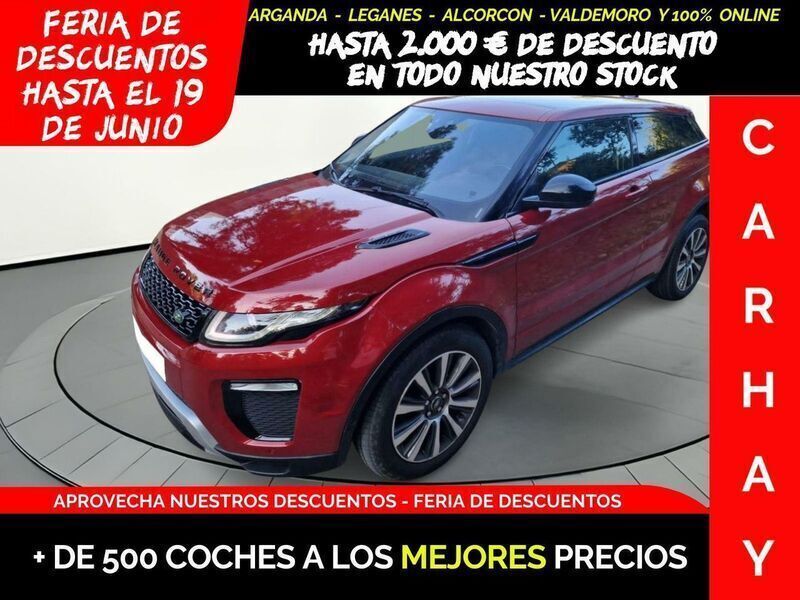 Rojo Usado 2017 Land Rover Range Rover evoque Autobiography SUV | 20.990 € (Un poco caro) - Imagen 1/4