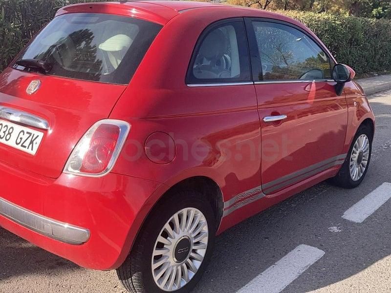 Usado Fiat 500 Pop 75 HP (55 kW) 2010 Vermelho Sedan