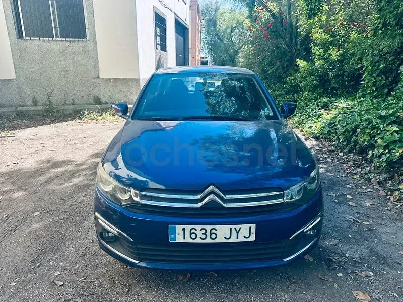 Brugt Citroën C-Elysee I Seduction 100 HK (73 kW) 2017 Blå Sedan