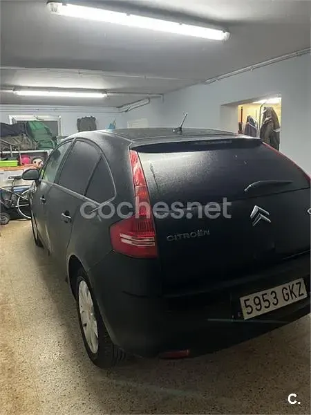 Usado Citroën C4 90 CV (66 kW) 2009 Negro Berlina