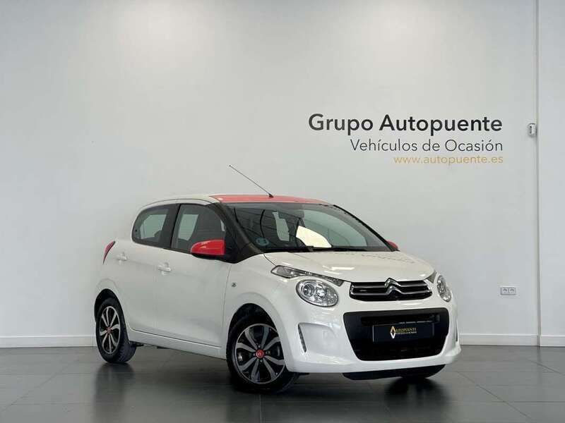 Blanco Usado 2017 Citroën C1 Feel Utilitario | 7490 € (Precio justo) - Imagen 1/4