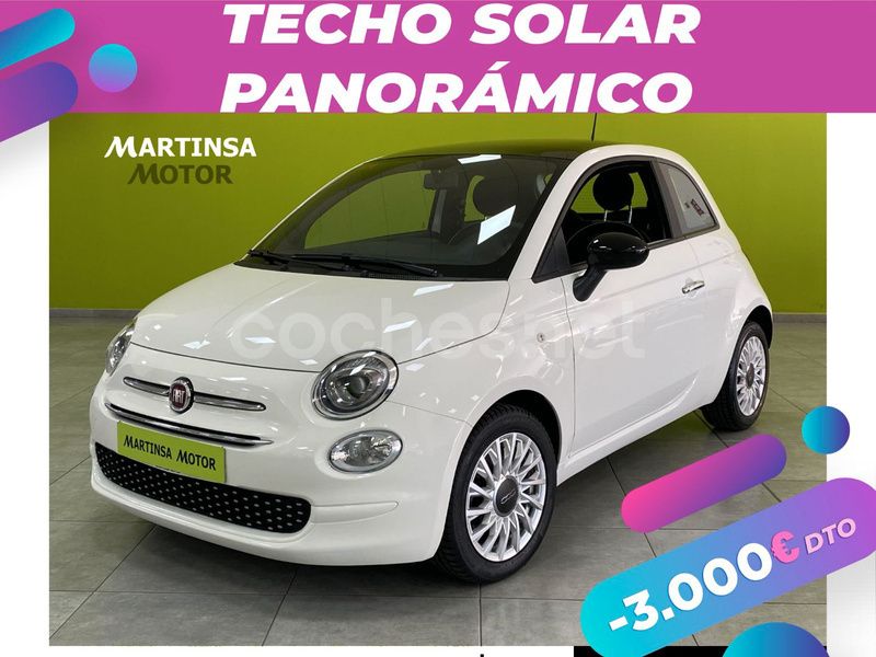 Blanco Usado 2020 Fiat 500 Lounge Berlina | 12.300 € (Precio justo) - Imagen 1/4