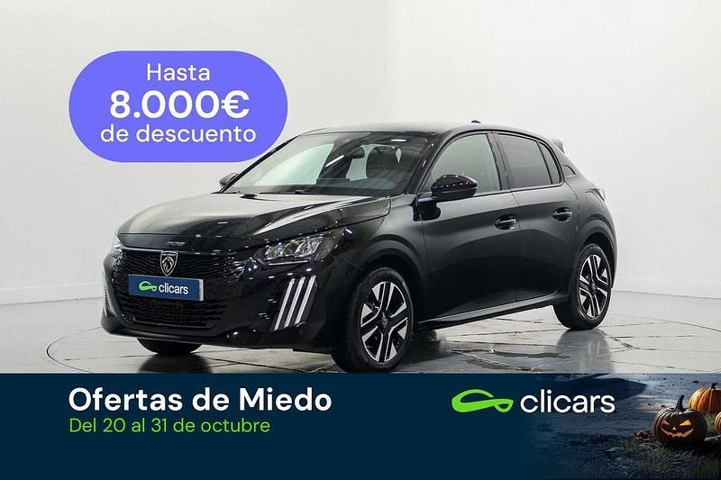 Negro Usado 2024 Peugeot 208 Allure Utilitario | 16.790 € (Buen precio) - Imagen 1/4