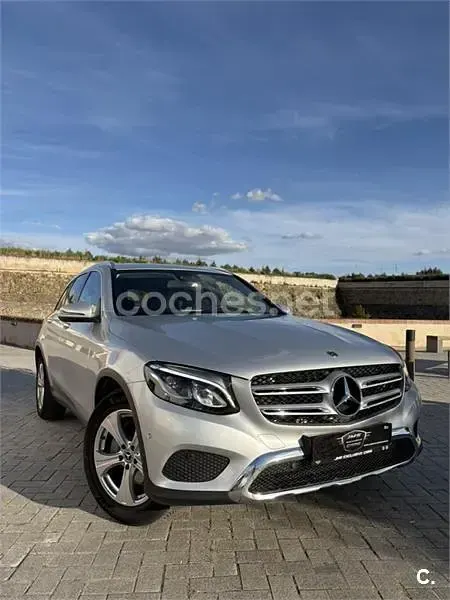 Usado Mercedes GLC220 170 CV (125 kW) 2018 Gris / plata SUV