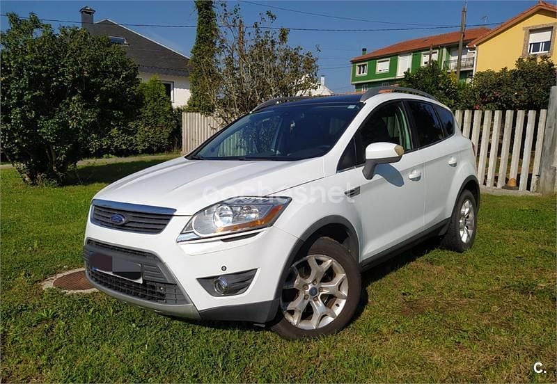 Usado Ford Kuga Titanium 136 HP (100 kW) 2009 Branco SUV