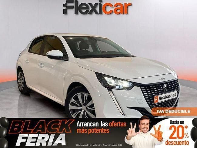 Blanco Usado 2021 Peugeot 208 Active Utilitario | 11.490 € (Precio justo) - Imagen 1/4