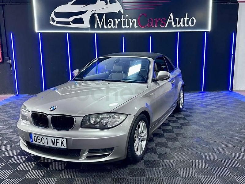 Usado BMW 118 Cabriolet 143 CV (105 kW) 2009 Gris / plata Descapotable