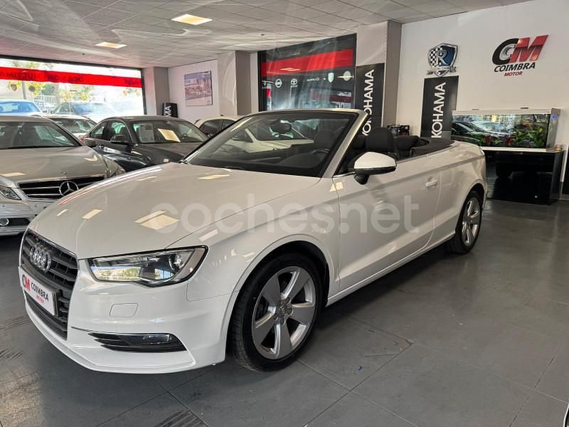 Usado Audi A3 Cabriolet Ambition 150 CV (110 kW) 2014 Blanco Descapotable