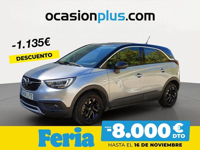 Gris Usado 2020 Opel Crossland Innovation SUV | 12.490 € (Precio justo) - Imagen 1/4